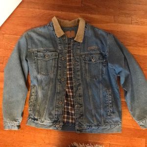 ESPN lined jean jacket men’s